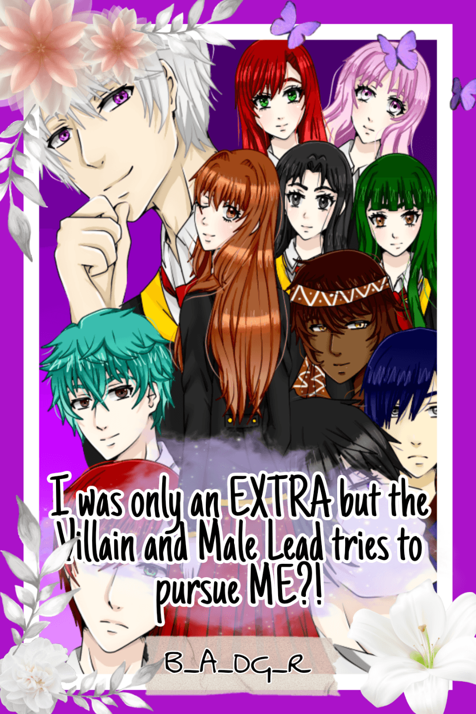 I was only an EXTRA but the Villain and Male Lead tries to pursue ME?! Illustrations