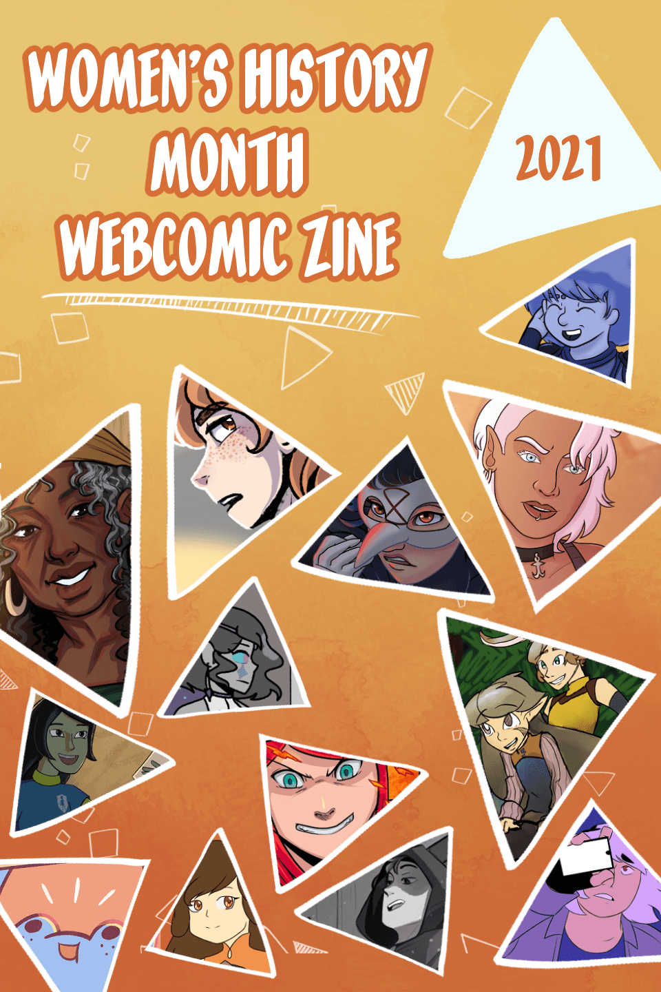 Women's History Month Webcomic Zine | 2021