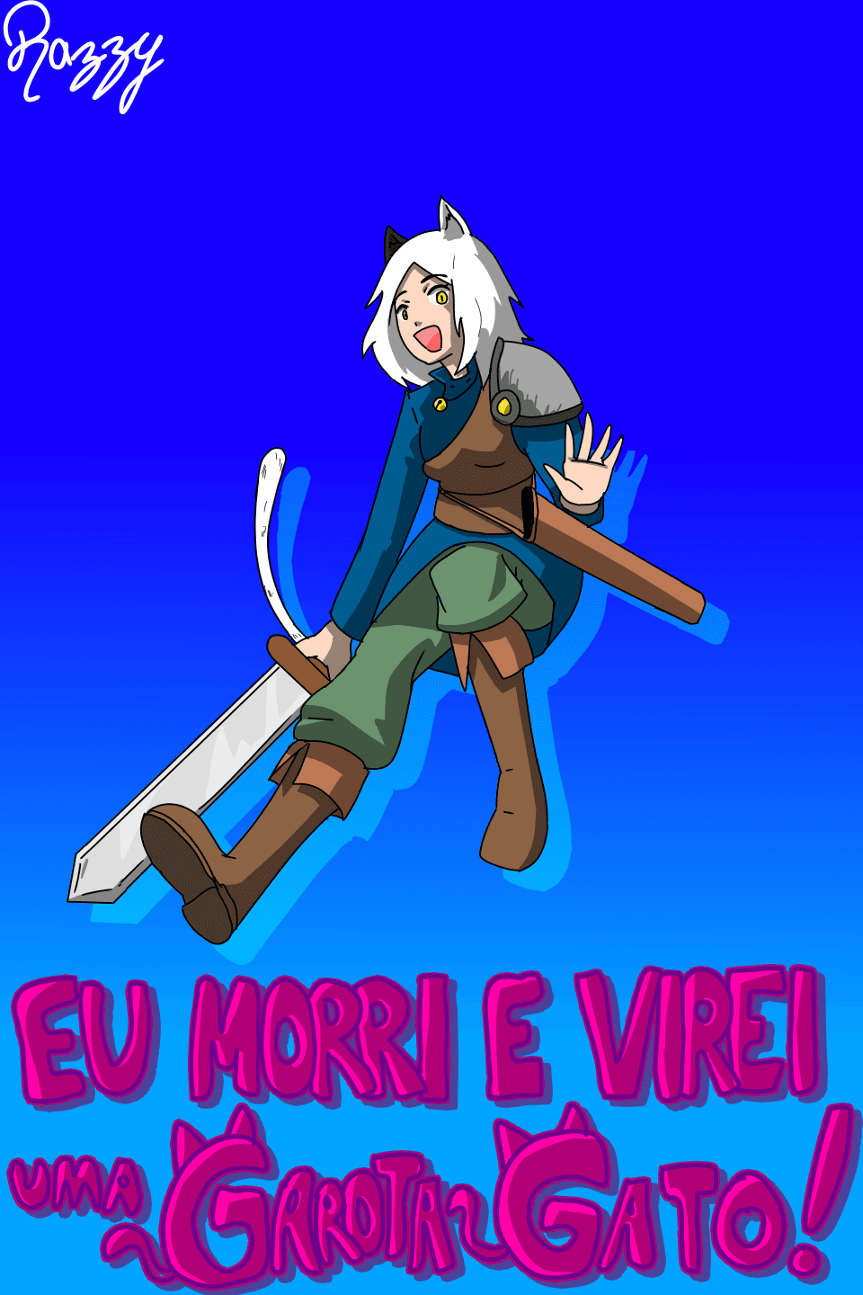 Eu morri e virei uma garota-gato (PT-BR)