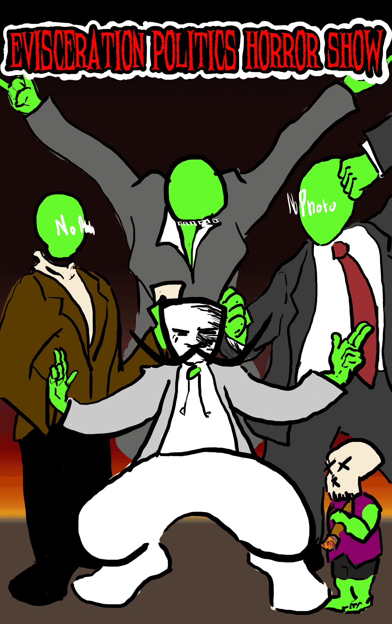 Evisceration Politics Horror Show