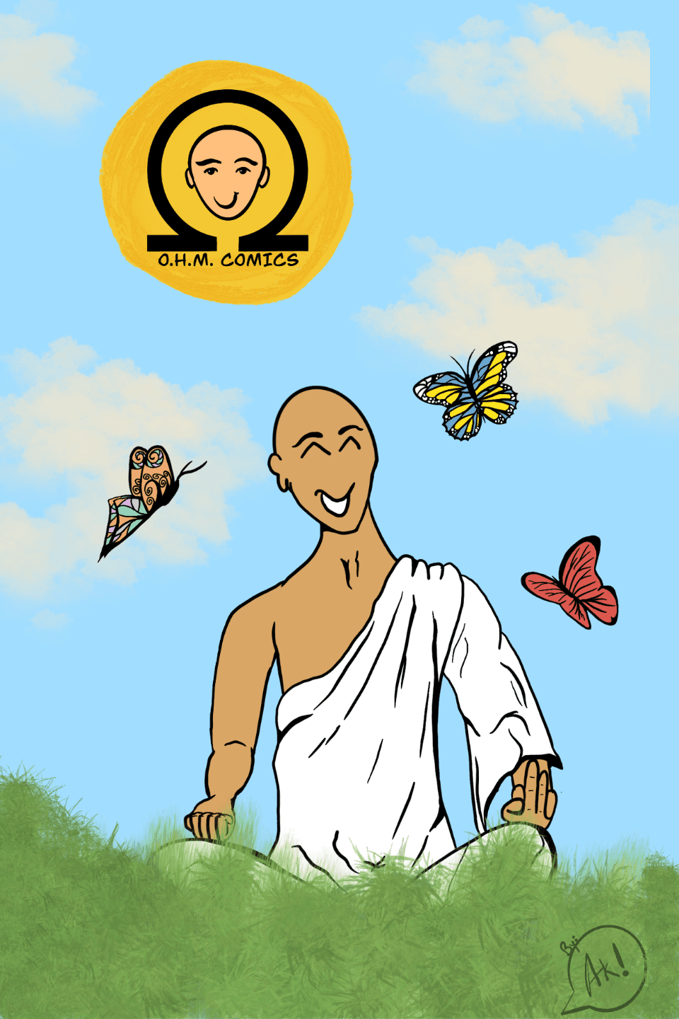 One Happy Monk Comics