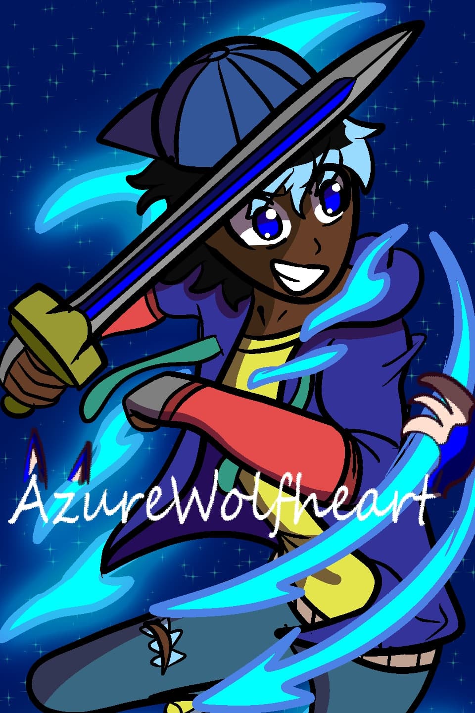 Azurewolfheart