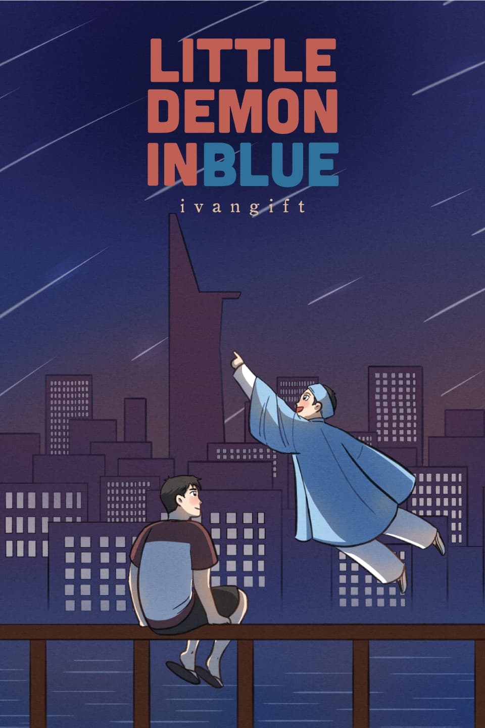 Little Demon in Blue