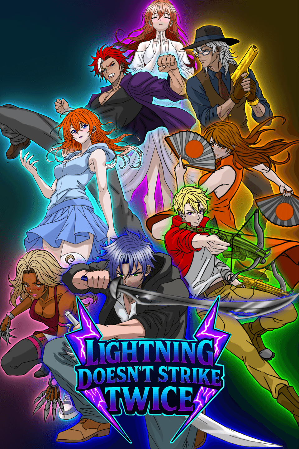 Lightning Doesn't Strike Twice - Sketchbook with voices
