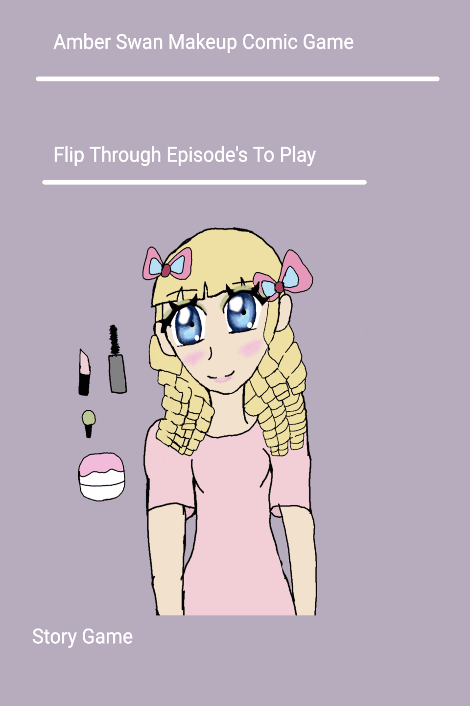 Amber Swan Makeup Comic Game