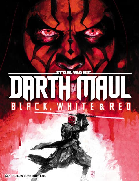 Star Wars™: Darth Maul - Black, White & Red